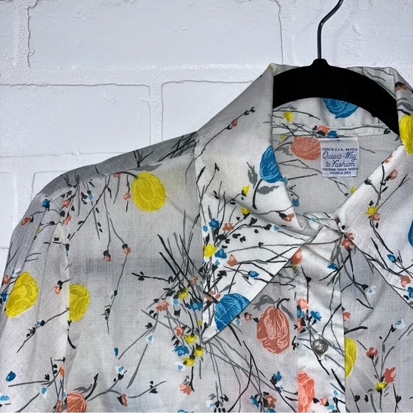 Queen’s Way To Fashion Vintage Button Up Blouse - Picture 6 of 16